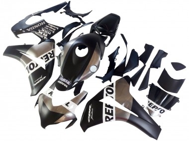 Acheter Carénages Moto Honda CBR1000RR 2008-2011 - Argent Noir Mat Repsol
