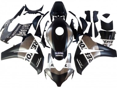 Acheter Carénages Moto Honda CBR1000RR 2008-2011 - Argent Noir Mat Repsol