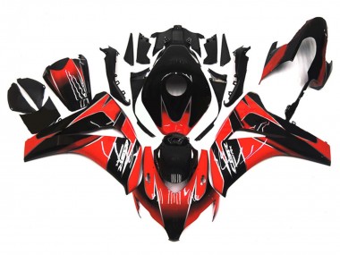 Acheter Carénage Moto Honda CBR1000RR 2008-2011 - Rouge Noir Brillant