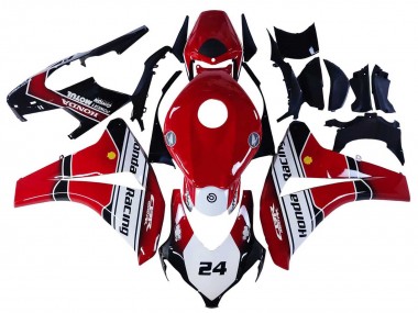 Acheter Carénages Moto Honda CBR1000RR 2008-2011 - Blanc Rouge Noir Brillant Courses 24