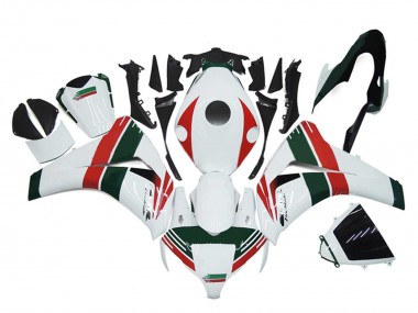 Acheter Carénages Moto Honda CBR1000RR 2008-2011 - Blanc Rouge Vert Foncé
