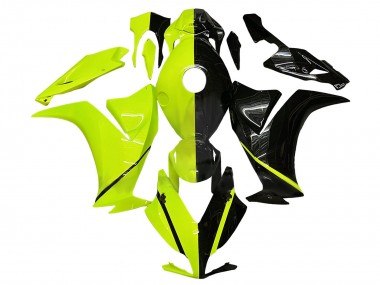 Acheter Carénage Moto Honda CBR1000RR 2012-2016 - Fluorescent Vert Noir Brillant