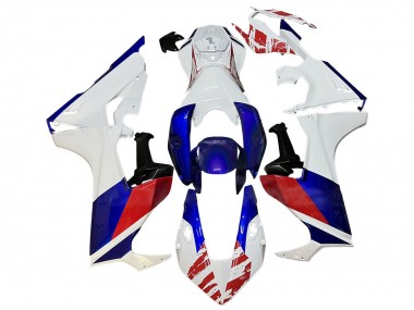 Acheter Carénage Moto Honda CBR1000RR 2017-2023 - Blanc Rouge Bleu