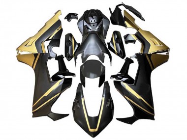 Acheter Carénage Moto Honda CBR1000RR 2017-2023 - Or Noir Mat