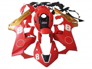Acheter Carénages Moto Honda CBR1000RR 2017-2023 - Rouge Or Noir HRC 8
