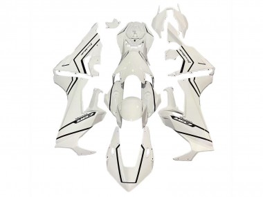 Acheter Carénages Moto Honda CBR1000RR 2017-2023 - Blanc Noir Bande Fireblade