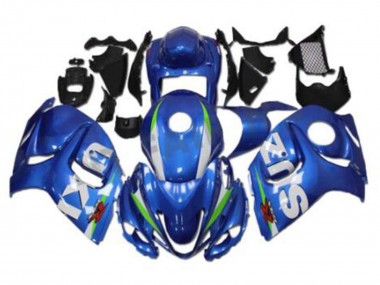 Acheter Carénages Moto Suzuki GSXR 1300 Hayabusa 2008-2020 - Bleu Blanc Vert