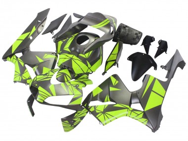 Acheter Carénages Moto Honda CBR600RR 2003-2004 - Jaune Noir Mat