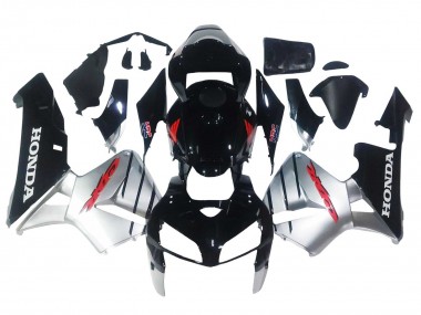 Acheter Carénages Moto Honda CBR600RR 2005-2006 - Argent Noir