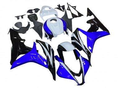 Acheter Carénage Moto Honda CBR600RR 2007-2008 - Blanc Bleu Noir Brillant