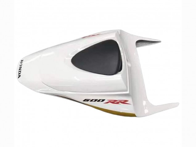 Carénage Moto Honda CBR600RR 2007-2008 - Blanc Or Noir Brillant Playboy