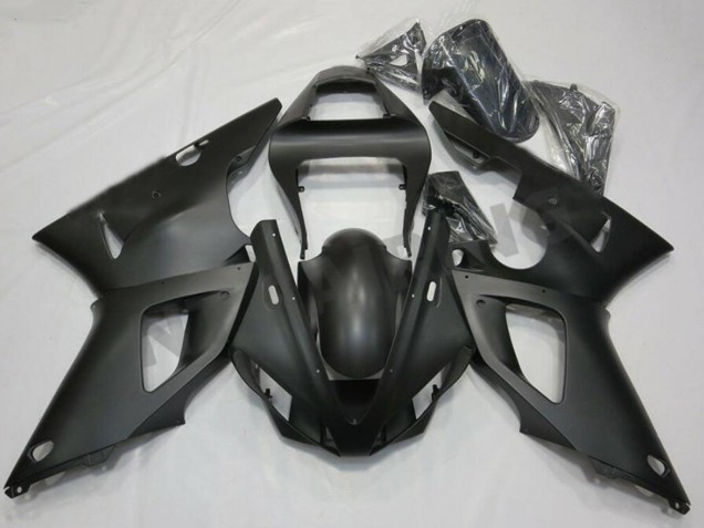 Carénages Moto Yamaha YZF R1 2000-2001 - Noir Mat