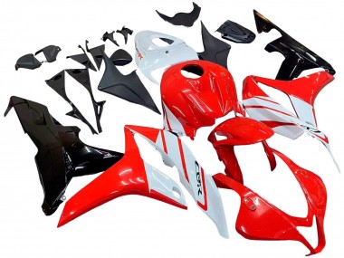 Acheter Carénage Moto Honda CBR600RR 2007-2008 - Blanc Rouge Noir Brillant