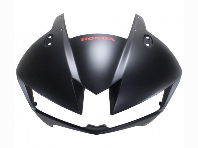 Carénages Moto Honda CBR600RR 2013-2023 - Noir Mat Rouge Décalque