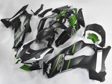 Acheter Carénages Moto Kawasaki ZX10R 2021-2025 - Noir Mat Vert Blanc