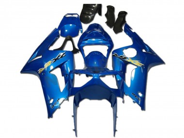 Acheter Carénages Moto Kawasaki ZX6R 2003-2004 - Vert Blanc Noir Silkolene