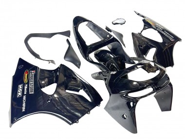 Acheter Carénages Moto Kawasaki ZX6R 1998-1999 - Noir Brillant Jaune Elf Bridgestone