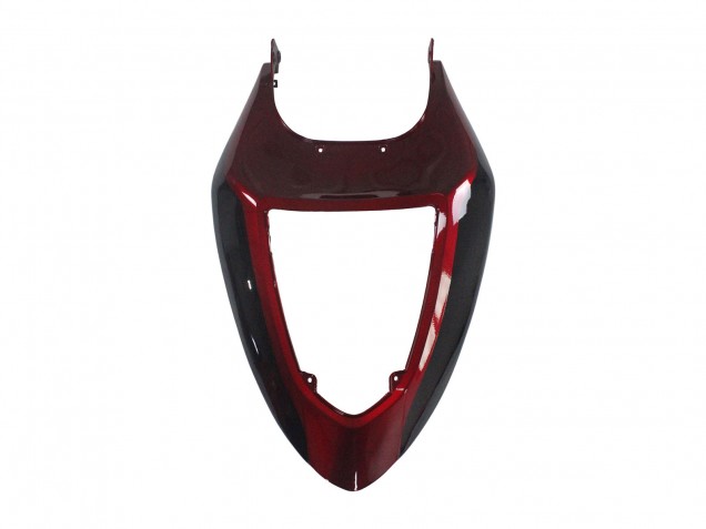 Carénage Moto Kawasaki ZX6R 2005-2006 - Rouge Noir Brillant