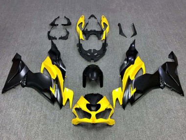 Acheter Carénages Moto Kawasaki ZX6R 2019-2022 - Jaune Noir Mat