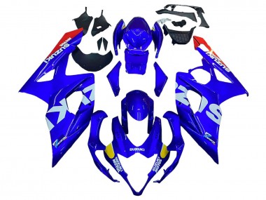 Acheter Carénages Moto Suzuki GSXR 1000 2005-2006 - Bleu Jaune Blanc Rouge Motul