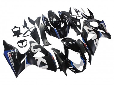 Acheter Carénages Moto Suzuki GSXR 1000 2009-2016 - Noir Mat Blanc Bleu