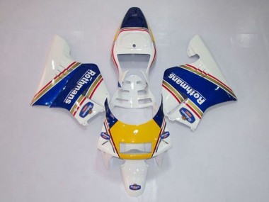 Acheter Carénages Moto Honda NSR250R MC28 P4 1994-1996 - Blanc Bleu Jaune Or Rothmans