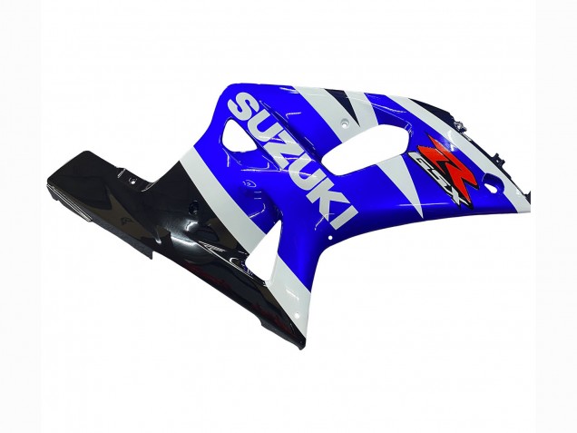 Carénages Moto Suzuki GSXR 600 / GSXR 750 2001-2003 - Bleu Blanc Noir Brillant Rouge