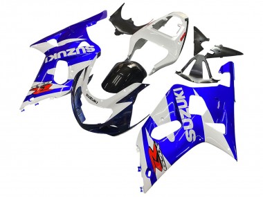 Acheter Carénage Moto Suzuki GSXR 600 / GSXR 750 2001-2003 - Blanc Bleu Noir Brillant Rouge