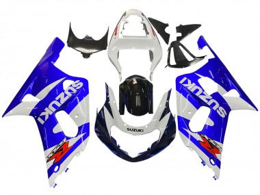Acheter Carénage Moto Suzuki GSXR 600 / GSXR 750 2001-2003 - Blanc Bleu Noir Brillant Rouge