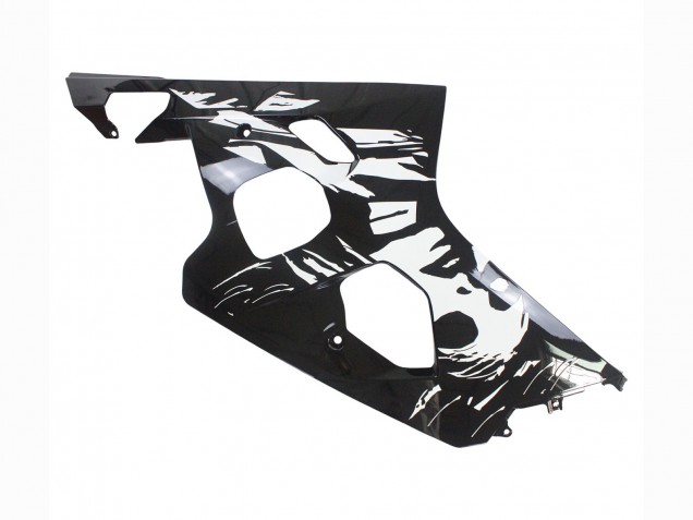 Carénage Moto Suzuki GSXR 600 / GSXR 750 2004-2005 - Blanc Noir