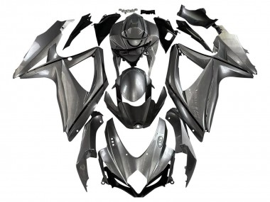 Acheter Carénages Moto Suzuki GSXR 600 / GSXR 750 2008-2010 - Gris Mat Noir