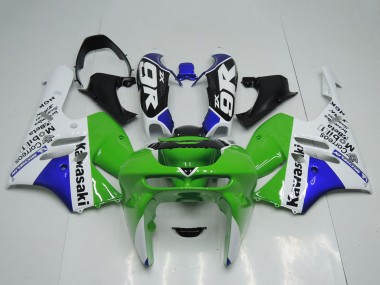 Acheter Carénages Moto Kawasaki ZX9R 1994-1997 - Vert Blanc Bleu