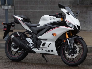 Acheter Carénages Moto Yamaha YZF R3/R25 2015-2018 - Blanc Rouge