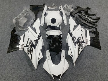 Acheter Carénages Moto Yamaha YZF R3/R25 2019-2021 - Blanc Noir Brillant