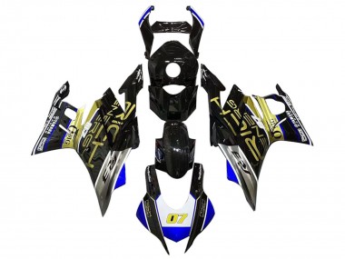 Acheter Carénages Moto Yamaha YZF R3/R25 2019-2021 - Blanc Bleu Noir Or Trick Star 07