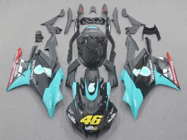 Acheter Carénages Moto Yamaha YZF R3/R25 2022-2024 - Bleu Clair Rouge Noir Petronas 46