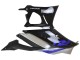 Carénages Moto Yamaha YZF R3/R25 2022-2024 - Argent Bleu Noir Brillant