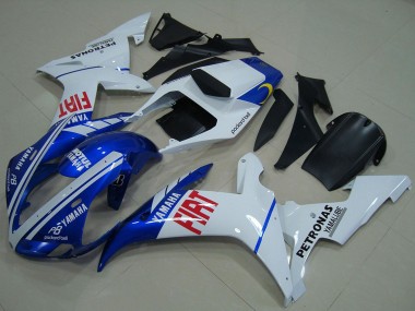 Acheter Carénages Moto Yamaha YZF R1 2002-2003 - Blanc Bleu Rouge Fiat