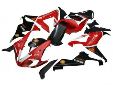 Acheter Carénages Moto Yamaha YZF 1000 R1 2002-2003 - Rouge Argent Noir Santander