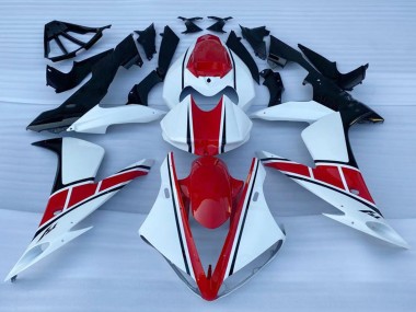 Acheter Carénages Moto Yamaha YZF 1000 R1 2002-2003 - Blanc Rouge Noir