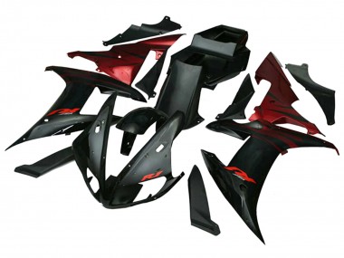Acheter Carénages Moto Yamaha YZF 1000 R1 2002-2003 - Rouge Noir Flamme