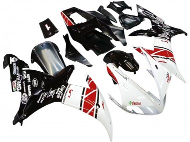 Acheter Carénages Moto Yamaha YZF 1000 R1 2002-2003 - Blanc Rouge Noir Castrol
