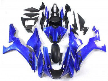 Acheter Carénages Moto Yamaha YZF 1000 R1 2020-2025 - Bleu Noir Mat