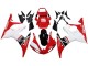 Carénage Moto Yamaha YZF R6 2003-2004 - Blanc Rouge Noir Brillant