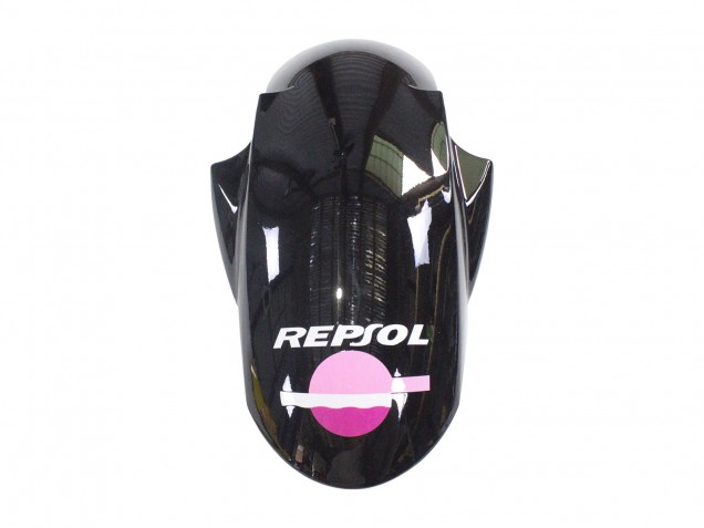 Carénages Moto Yamaha YZF R6S 2006-2009 - Jaune Rose Noir Brillant Rossi Repsol 46