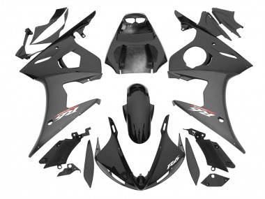 Acheter Carénages Moto Yamaha YZF R6S 2006-2009 - Noir Brillant Noir Mat