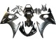 Carénages Moto Yamaha YZF R6S 2006-2009 - Noir Brillant Noir Mat Or Caméléon
