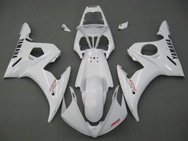 Acheter Carénages Moto Yamaha YZF R6S 2006-2009 - Blanc