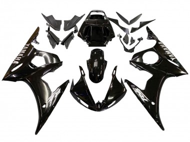 Acheter Carénages Moto Yamaha YZF 600 R6 2005 - Noir Brillant