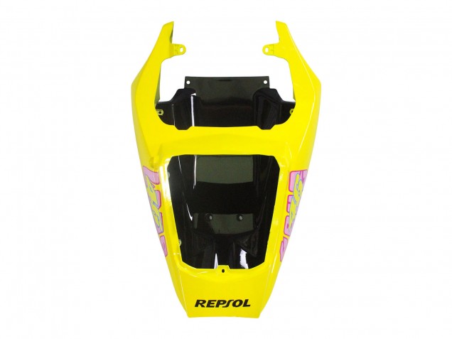Carénages Moto Yamaha YZF 600 R6 2005 - Noir Rose Jaune Repsol 46